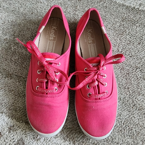 Keds Champion-3c - Scarpe Da Ginnastica Donna In Tela Iridescente Con Fiore 3D